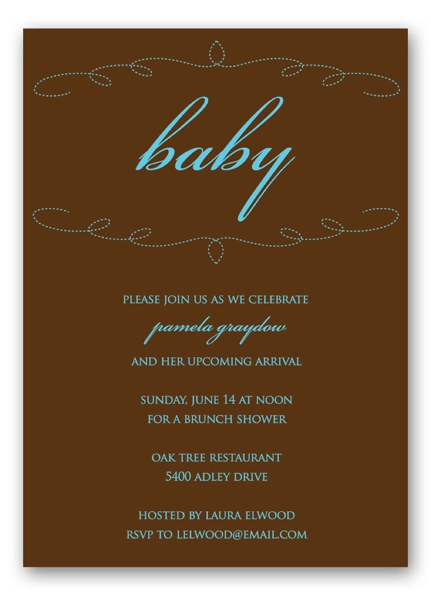 Bahçe Katında Baby Shower